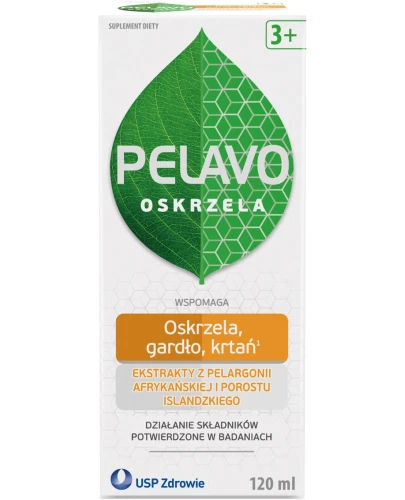Pelavo Oskrzela, gardło, krtań syrop, 120 ml - Z ekstraktami roślinnymi, witaminą C i cynkiem - 1