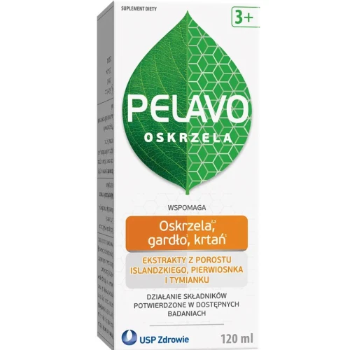 Pelavo Oskrzela, gardło, krtań, syrop 120 ml - Z ekstraktami roślinnymi, witaminą C i cynkiem - 1