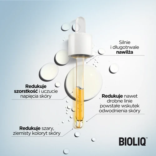 Bioliq, intensywne serum nawilżające na dzień i na noc, 30 ml - Redukuje szorstkość, uczucie napięcia - 4