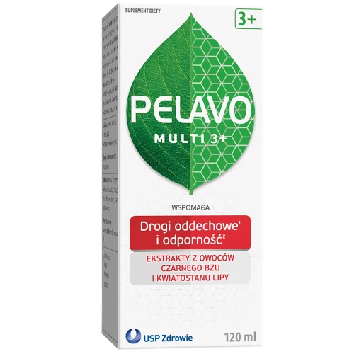 Pelavo Multi 3+ Drogi oddechowe i odporność, syrop, 120 ml - Syrop malinowy dla dzieci i dorosłych - 2