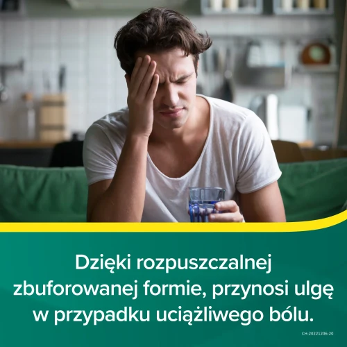 Aspirin musująca, 500mg, 12 tabletek musujących - Na ból i gorączkę w przebiegu przeziębienia i grypy - 5