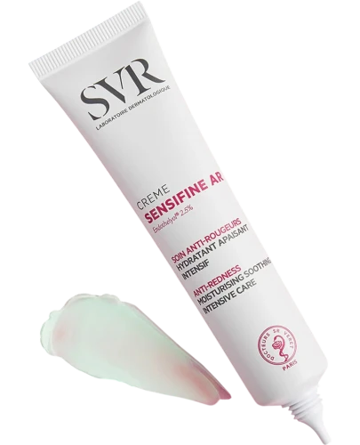 SVR Sensifine AR Krem przeciw zaczerwienieniom, 40 ml  - Kojący krem o działaniu termoregulującym, który chłodzi skórę i zapobiega powstawaniu rumienia - 1