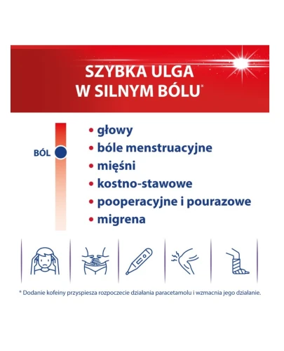 APAP Extra 50 tabletek powlekanych - Lek przeciwbólowy i przeciwgorączkowy - 2