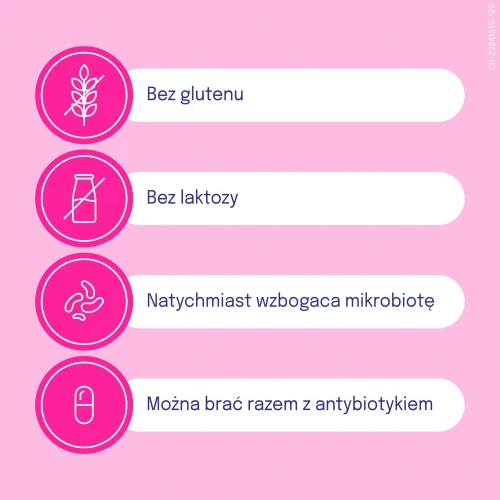 Dicoflor Junior, smak owoców leśnych, 12 saszetek - Żywe kultury bakterii nie tylko przy antybiotyku - 6