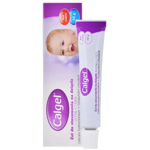 Calgel żel do stosowania na dziąsła, 10 g - Żel na ząbkowanie - 1