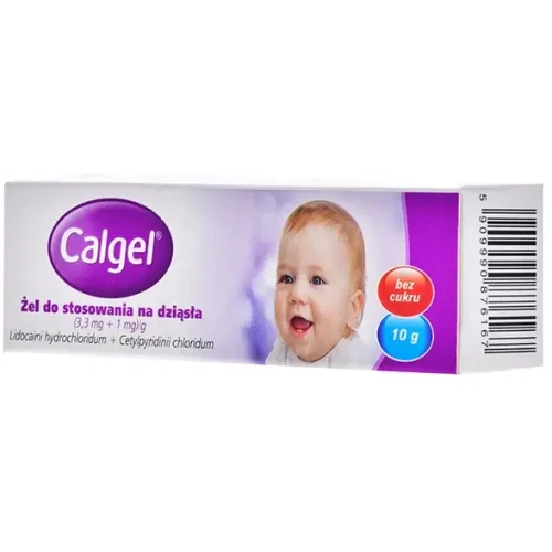 Calgel żel do stosowania na dziąsła, 10 g - Żel na ząbkowanie - 4