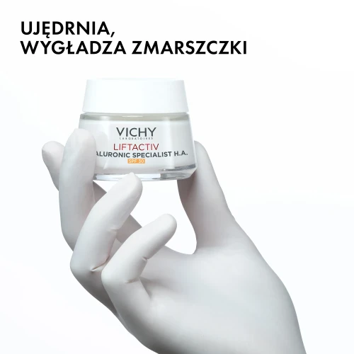 Vichy Liftactiv Hyaluronic Specialist H.A. SPF 30, krem do twarzy na dzień, 50 ml - Z kwasem hialuronowym, ujędrnia i wygładza zmarszczki - 2