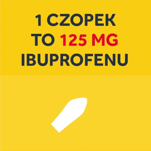 Nurofen czopki dla dzieci 125 mg, 10 sztuk - Z ibuprofem o działaniu przeciwbólowym i przeciwzapalnym - 4