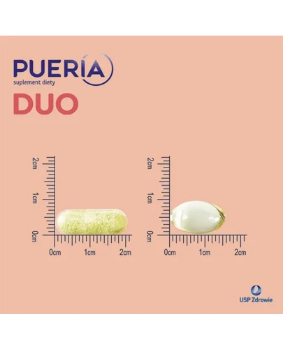 Pueria Duo, 90 kapsułek - Dla kobiet w ciąży od 13. tygodnia do końca karmienia piersią - 5