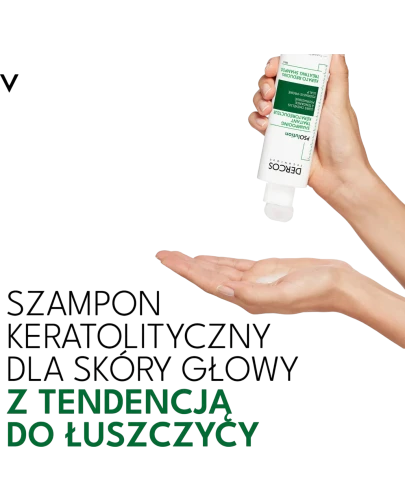 Vichy Dercos PSOlution, szampon keratolityczny, 200 ml - Zmniejsza liczbę grubych łusek, łagodzi swędzenie i zaczerwienienie - 2