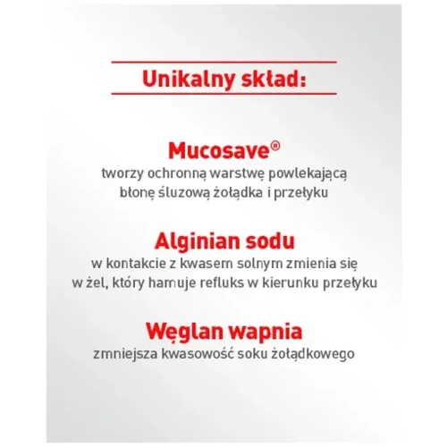 Alugastrin 3 Forte, 30 tabletek - Z naturalnym kompleksem, który chroni błonę śluzową. Leczy objawy zgagi, zapobiega cofaniu się kwaśnej treści żołądka. - 2