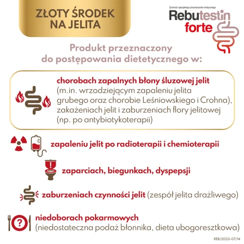 Rebutestin forte, 60 kapsułek - Chroni błonę śluzową jelit i łagodzi objawy jelita drażliwego - 3