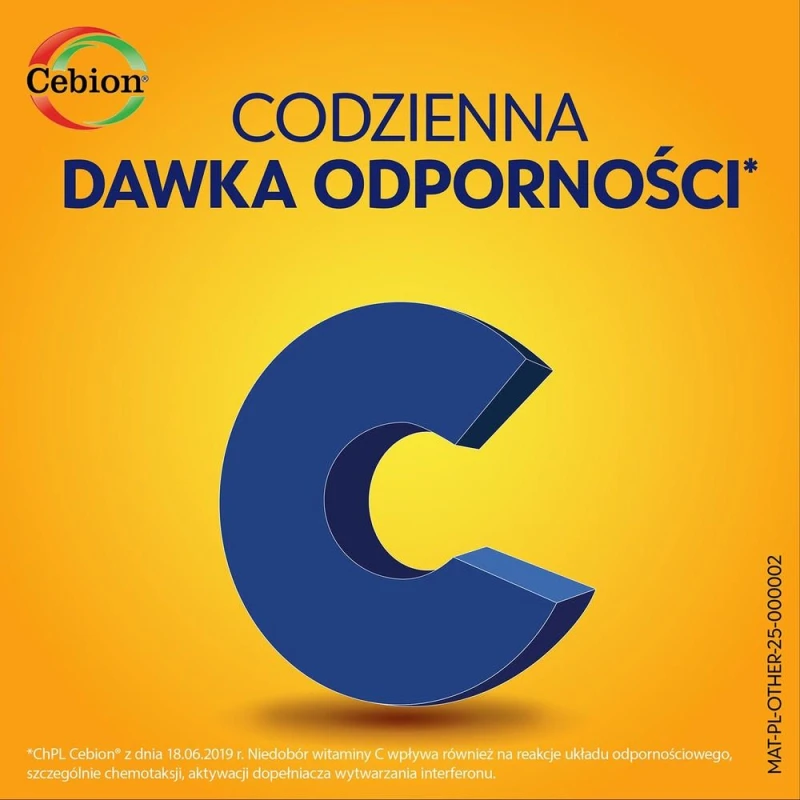 Cebion 100 mg/ml krople doustne, 30 ml - Witamina C w kroplach dla dzieci i dorosłych - 1