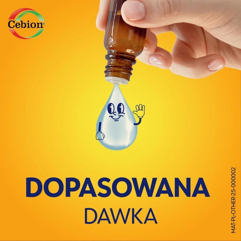 Cebion 100 mg/ml krople doustne, 30 ml - Witamina C w kroplach dla dzieci i dorosłych - 3