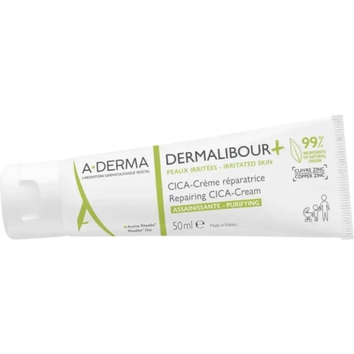 A-Derma Dermalibour+ Cica krem regenerujący, 50 ml - Oczyszcza, łagodzi podrażnienia, przyspieszając proces regeneracji skóry - 4