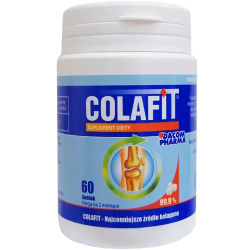 Colafit, czysty krystaliczny kolagen, 60 kostek - Kolagen lliofilizowany 99,9% na stawy - 3