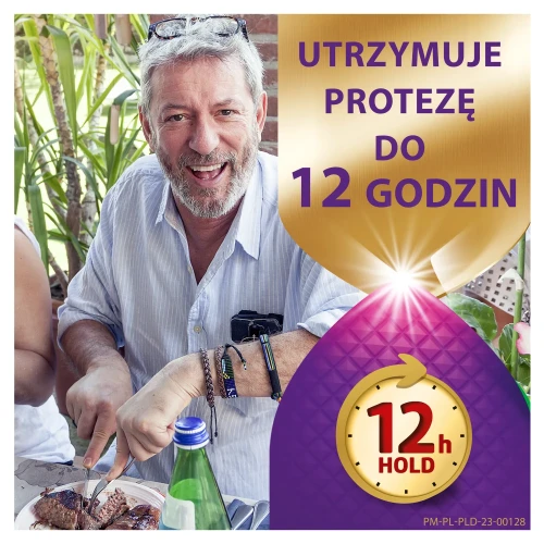 Corega Power Max Mocowanie + Osłona, neutralny smak, krem mocujący, 40 g - Silnie mocuje protezy częściowe i całkowite - 3