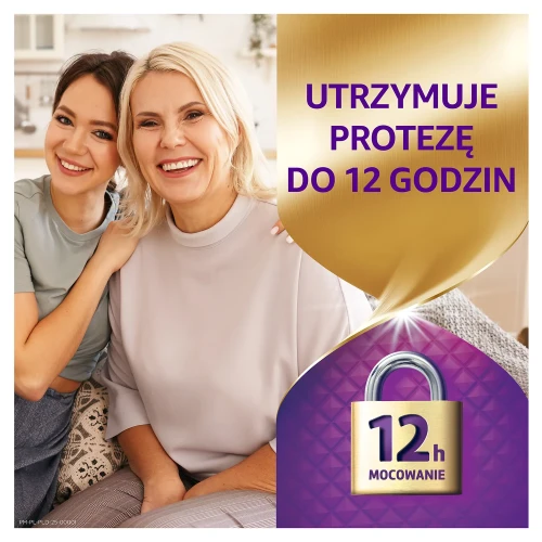 Corega Power Max Mocowanie + Osłona, neutralny smak, krem mocujący, 40 g - Silnie mocuje protezy częściowe i całkowite - 6