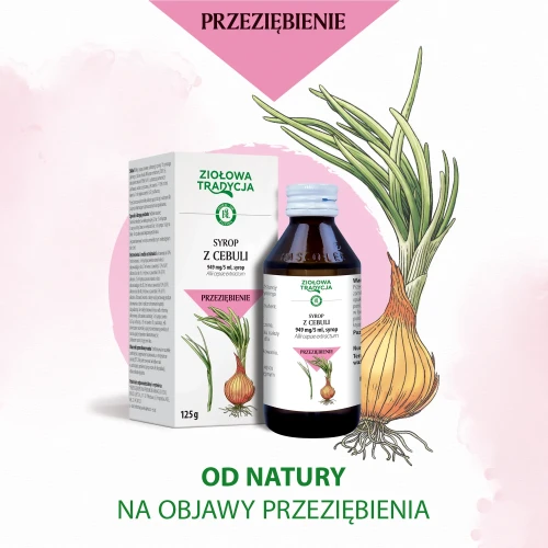 Ziołowa Tradycja, syrop z cebuli 125 g - Wspomaga w łagodnych infekcjach górnych dróg oddechowych - 2