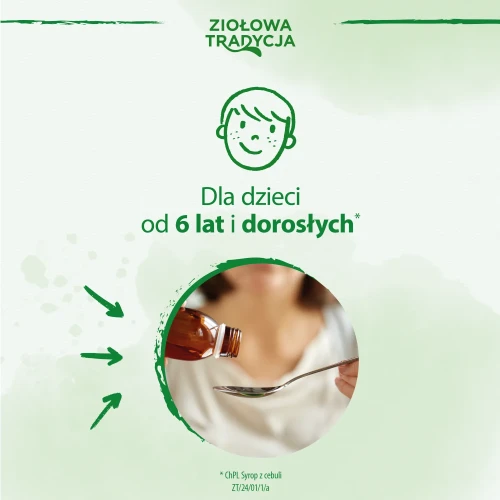 Ziołowa Tradycja, syrop z cebuli 125 g - Wspomaga w łagodnych infekcjach górnych dróg oddechowych - 4