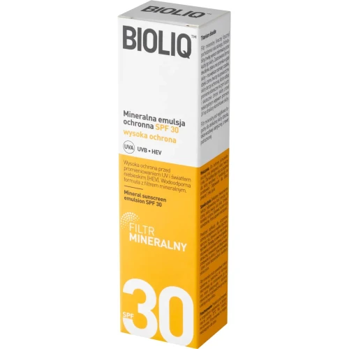 Bioliq SPF, mineralna emulsja ochronna SPF30, 30 ml - Zawiera fotostabilny filtr mineralny, zabezpiecza przed negatywnym oddziaływaniem światła niebieskiego - 2