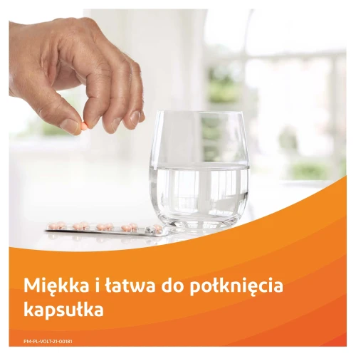 Voltaren Express Forte 25 mg, 10 kapsułek miękkich - Jedna kapsułka miękka zawiera 25 mg diklofenaku potasowego (Diclofenacum kalicum) - 2