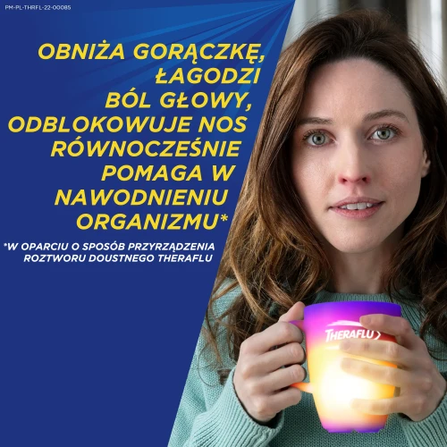 Theraflu Extra Grip proszek do sporządzania roztworu doustnego, 10 saszetek - Saszetki do leczenia objawów grypy i przeziębienia - 3