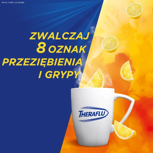 Theraflu Extra Grip proszek do sporządzania roztworu doustnego, 10 saszetek - Saszetki do leczenia objawów grypy i przeziębienia - 5