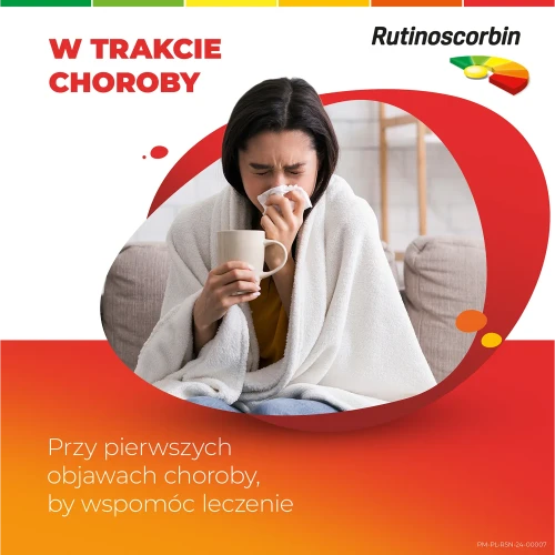 Rutinoscorbin, 210 tabletek powlekanych - Stosowane w stanach niedoboru i zwiększonego zapotrzebowania na witaminę C - 4