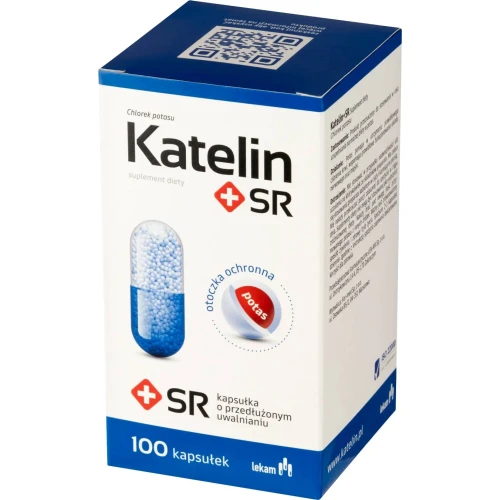 Katelin + SR, 50 kapsułek o przedłużonym uwalnianiu - Z  potasem o przedłużonym uwalnianiu - 1