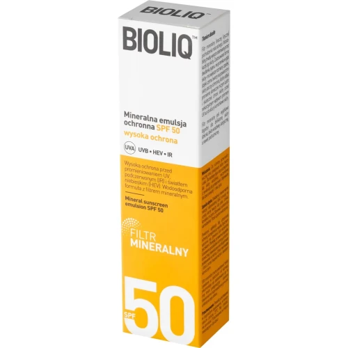 Bioliq SPF, mineralna emulsja ochronna SPF50, 30 ml - Maksymalna ochrona mineralna dla cery wrażliwej - 2