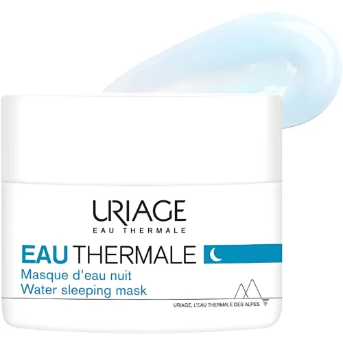 Uriage Eau Thermale Maseczka na noc, 50 ml - Aktywnie nawilżająca z kwasem hialuronowym - 3