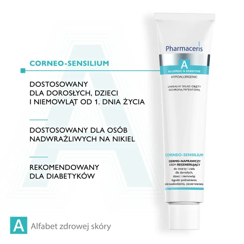 Pharmaceris A Corneo Sensilium Dermo-naprawczy krem regenerujący, 75 ml - Do twarzy i ciała dla dorosłych, dzieci i niemowląt od 1. dnia życia - 4