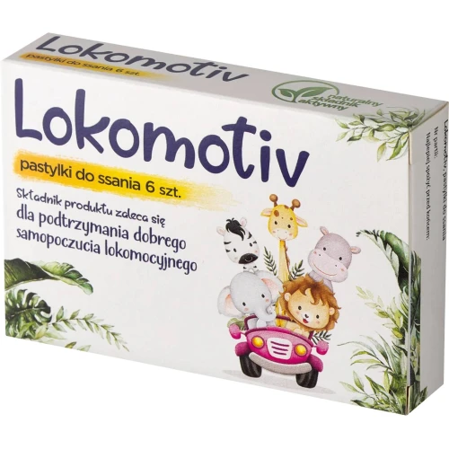 Lokomotiv 6 pastylek do ssania - Z wyciągiem z kłącza imbiru - 2