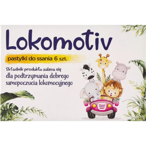Lokomotiv 6 pastylek do ssania - Z wyciągiem z kłącza imbiru - 3