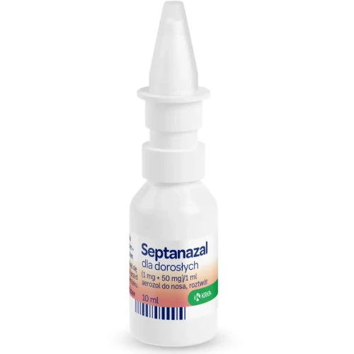 Septanazal dla dorosłych, 10 ml - Udrażnia nos i regeneruje śluzówkę  - 3