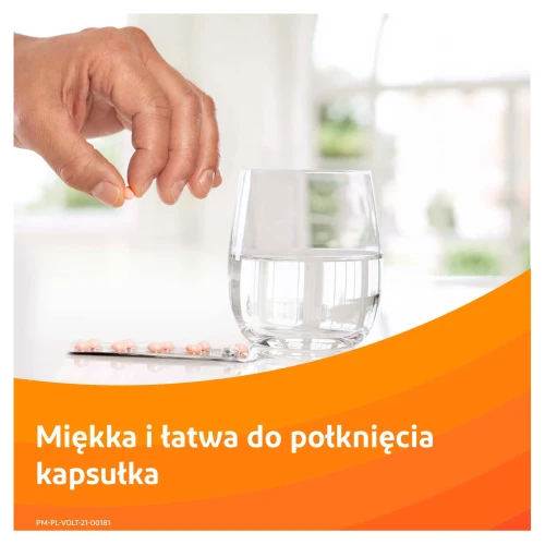 Voltaren Express Forte 25 mg, 20 kapsułek miękkich - Jedna kapsułka zawiera 25 mg diklofenaku potasowego - 1