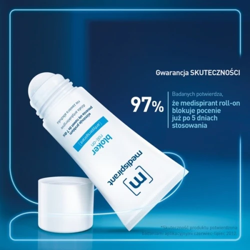 Medispirant antyperspirant bloker roll-on, 50 ml - Działa antybakteryjnie, chroniąc skórę przed powstawaniem nieprzyjemnego zapachu - 2