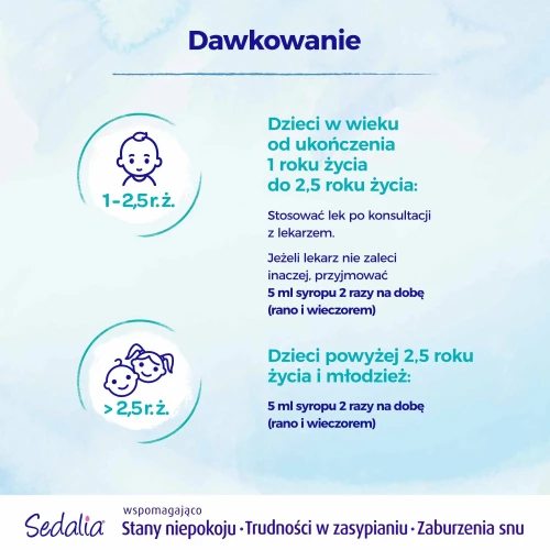 Boiron Sedalia, syrop 200 ml - Do stosowania w stanach niepokoju i trudnościach  w zasypianiu - 5