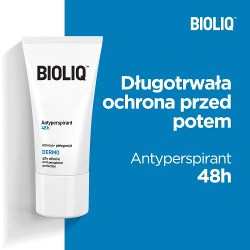 Bioliq Dermo Antypersirant 48h, 50ml - Zapewnia ochronę przed poceniem oraz pielęgnuje skórę i łagodzi podrażnienia - 2