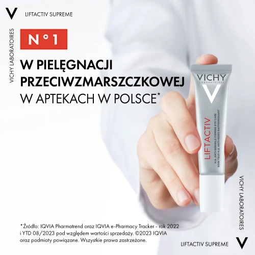 Vichy Liftactiv H.A. krem pod oczy, 15 ml - Przeciwzmarszczkowa pielęgnacja ujędrniająca z kwasem hialuronowym - 2