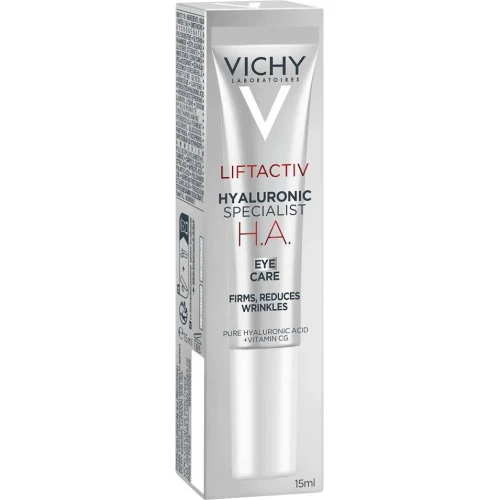 Vichy Liftactiv Hyaluronic Specialist H.A. krem pod oczy, 15 ml - Przeciwzmarszczkowa pielęgnacja ujędrniająca z kwasem hialuronowym - 5