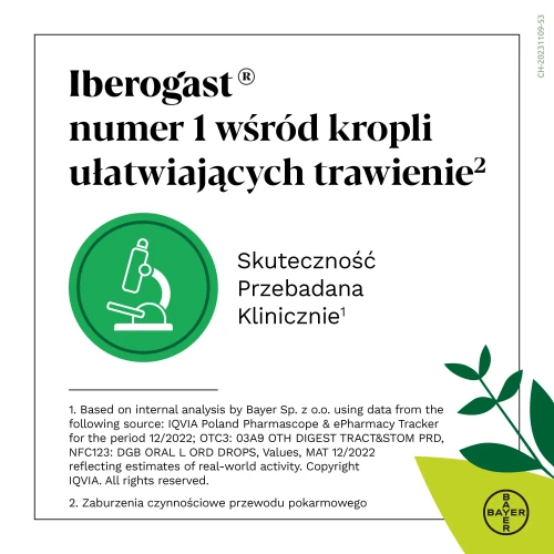 Iberogast płyn doustny, 100 ml  - Płyn roślinny do stosowania w leczeniu zaburzeń czynnościowych związanych z motoryką przewodu pokarmowego - 3
