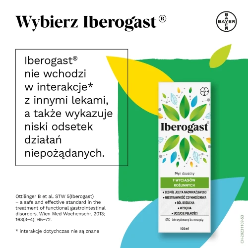 Iberogast płyn doustny, 100 ml  - Płyn roślinny do stosowania w leczeniu zaburzeń czynnościowych związanych z motoryką przewodu pokarmowego - 4
