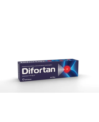 Difortan żel, 100 g  - Przeciwbólowy oraz zmniejszający obrzęk i stan zapalny - 2