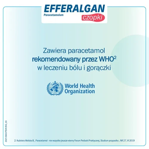 Efferalgan, 300 mg, 10 czopków doodbytniczych - Z paracetamolem o działaniu przeciwbólowym i przeciwgorączkowym - 1