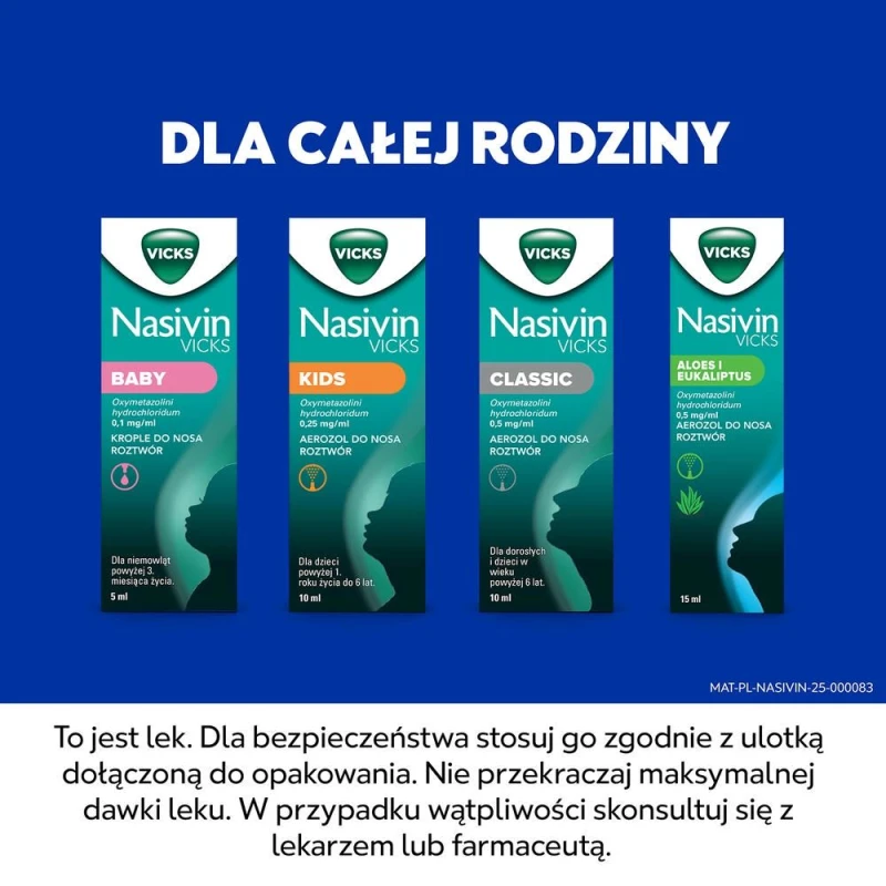 Nasivin Vicks Baby 0,1 mg/ml, krople do nosa 5 ml - Dla niemowląt powyżej 3. miesiąca życia do ukończenia 1. roku życia - 8