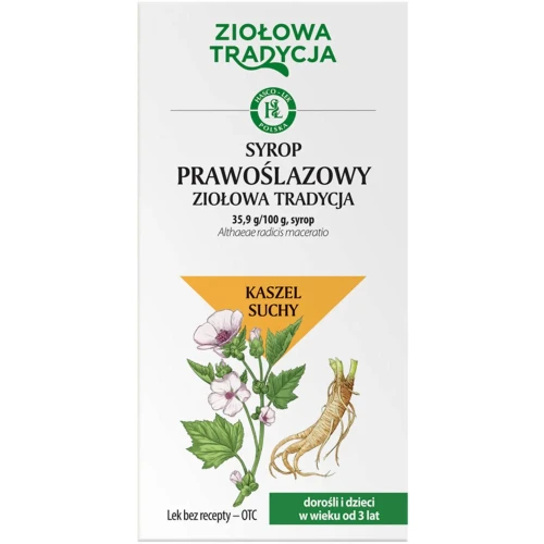 Ziołowa Tradycja, syrop prawoślazowy 125 g - Na podrażnione błony śluzowe górnych dróg oddechowych - 2