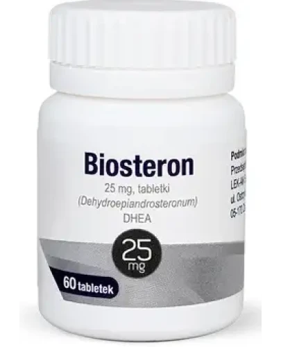 Biosteron 25 mg, 60 tabletek - Lek z DHEA bez recepty - 1