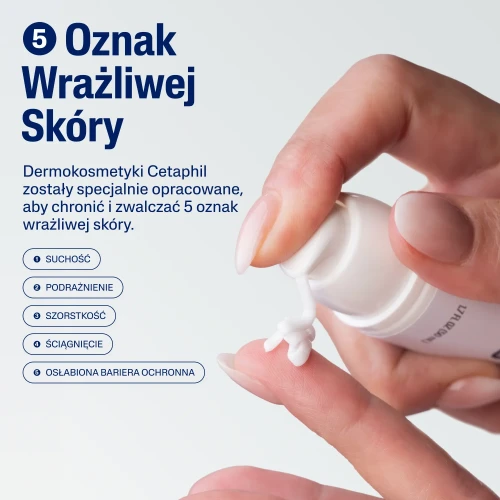 Cetaphil Pro Redness Control, krem na noc, 50 ml - Nawilża, do cery ze skłonnością do trądziku różowatego - 5